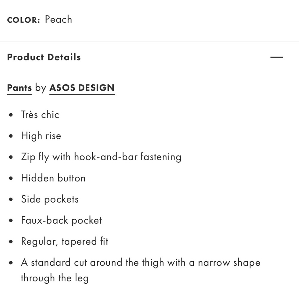 ASOS Work Pants - Picture 7 of 7